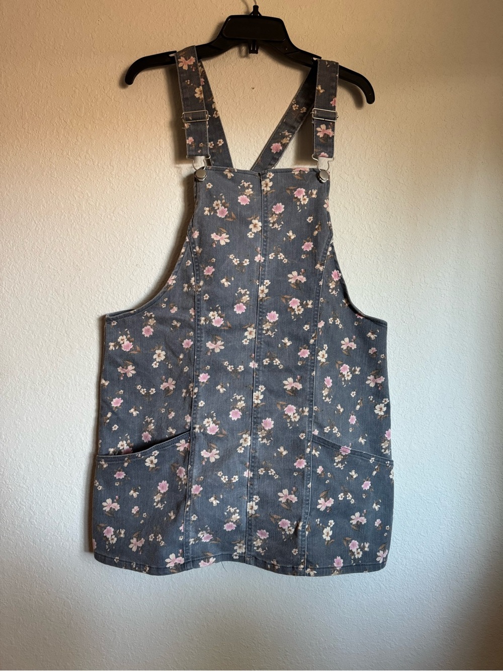 Floral Denim No Boundaries Dress - Pink Flower Print